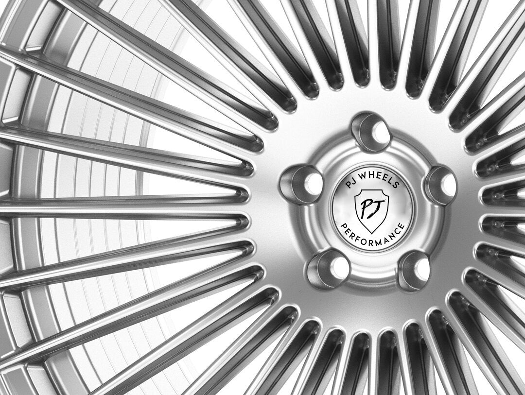 PJ Wheels PJW-P10 Silver 24 Zoll