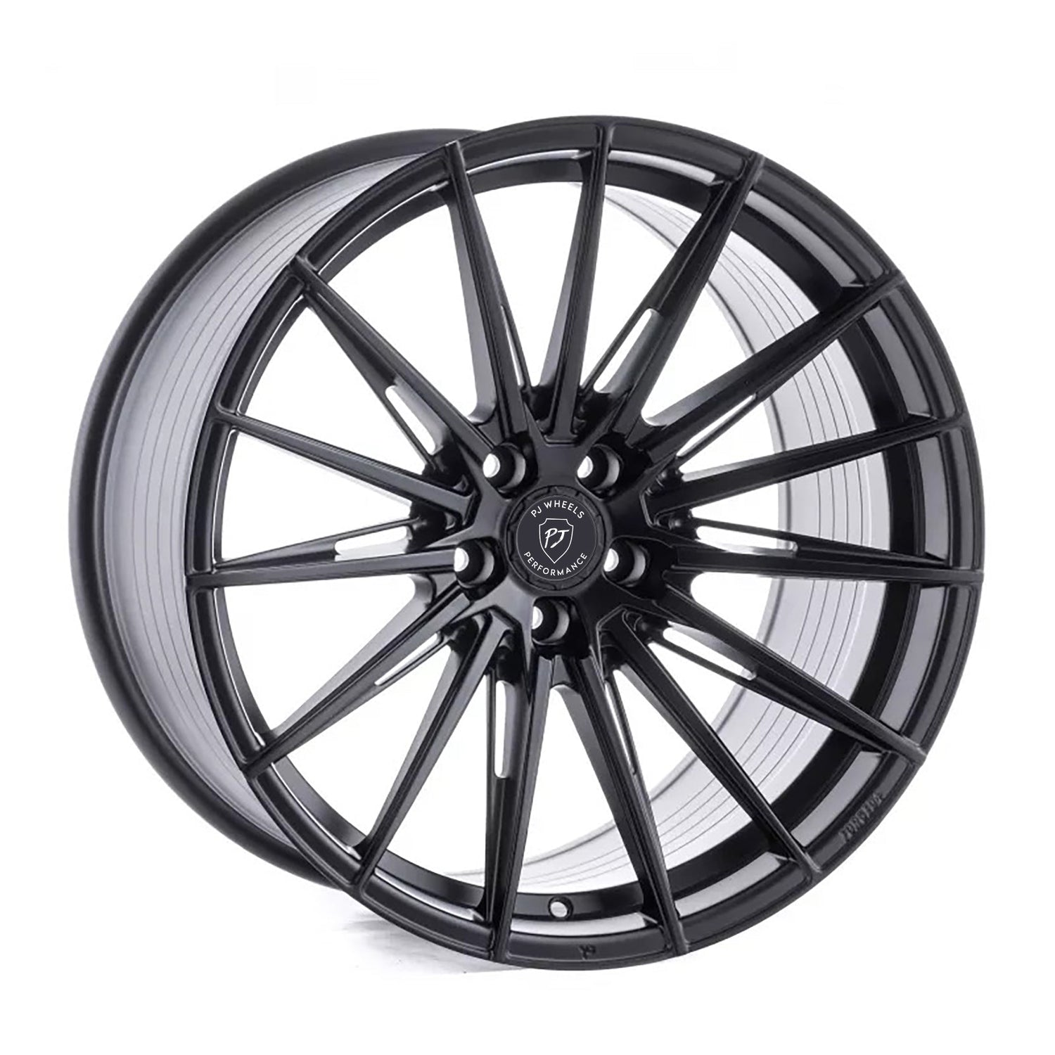 PJ Wheels PJW-P12 Matt Schwarz