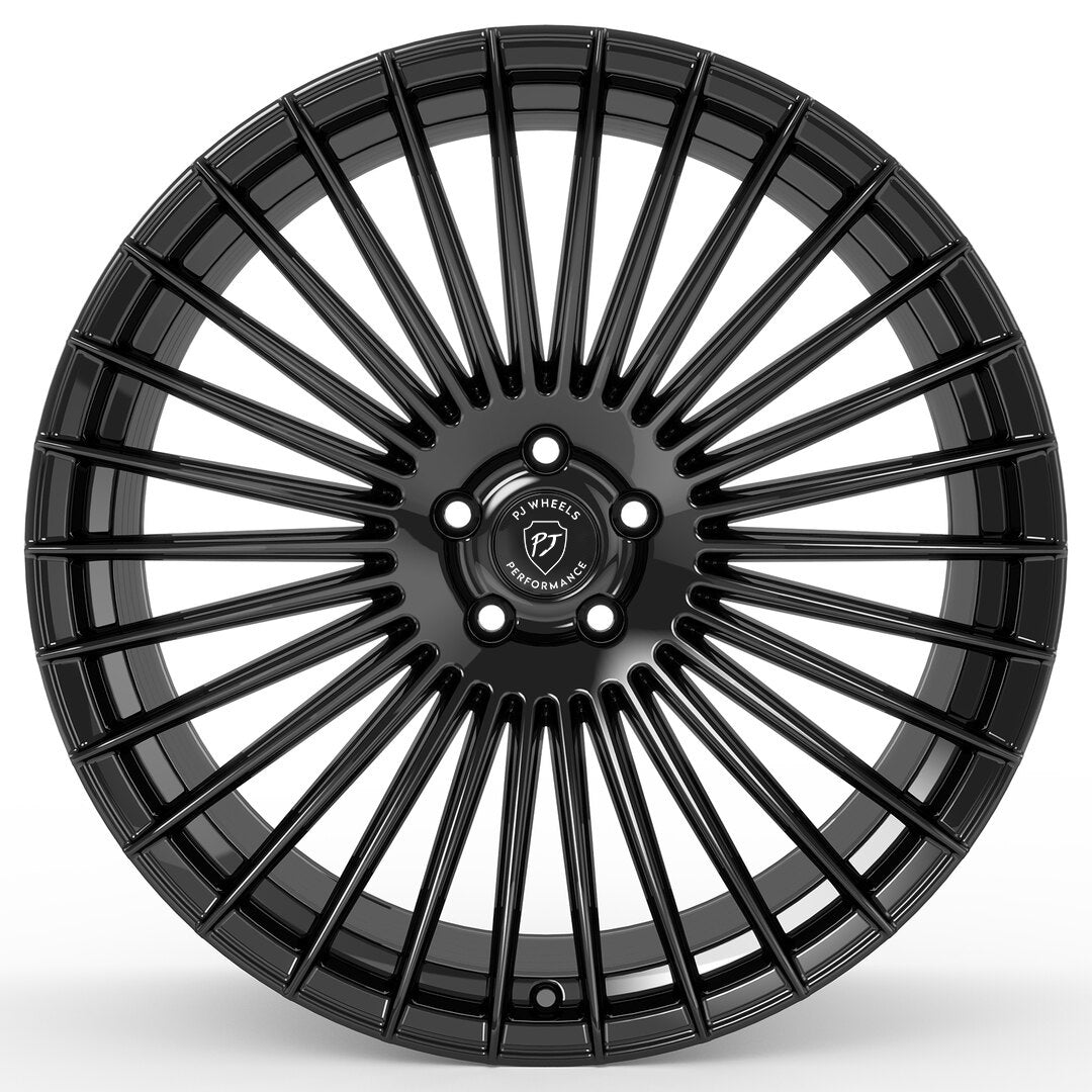 PJ Wheels PJW-P10 Glossy Black