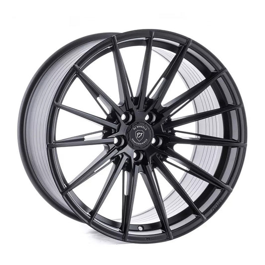PJ Wheels PJW-P12 Matt Schwarz 22 Zoll